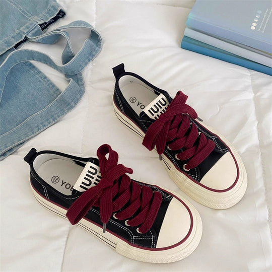 Damen Trendige Sneaker mit dicker Sohle und modischen Details R&B