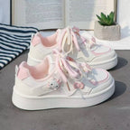 Damen Sneakers mit verspieltem Design und komfortabler Dämpfung