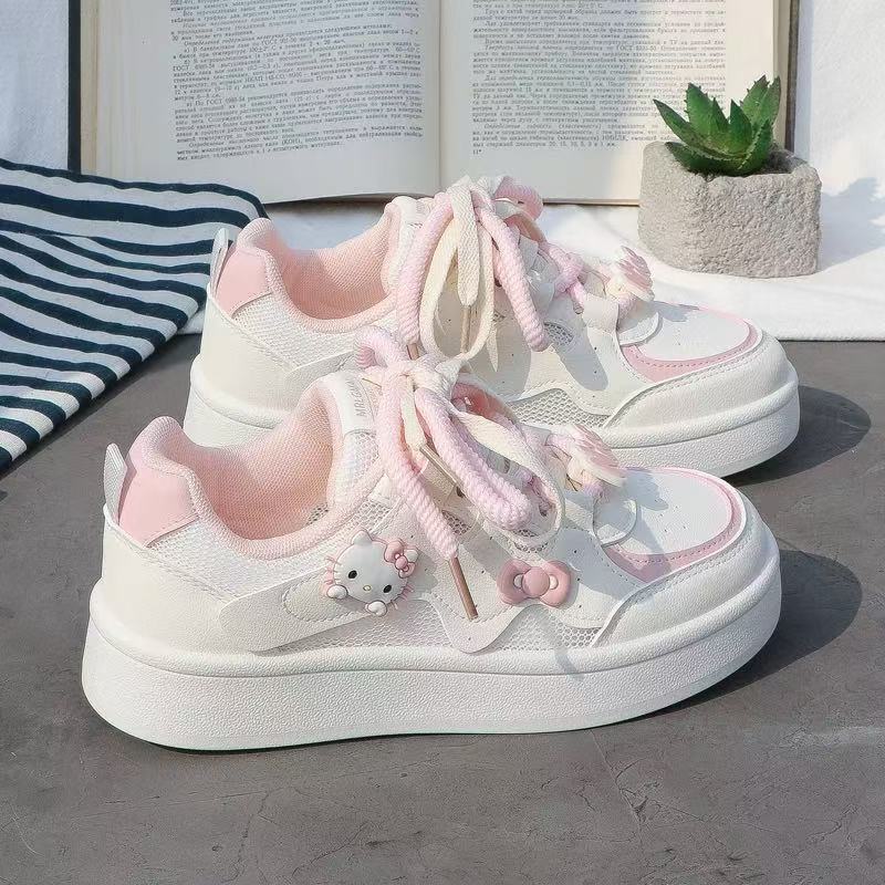Damen Sneakers mit verspieltem Design und komfortabler Dämpfung
