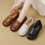 Damen Bequeme Mokassins mit feiner Lederverarbeitung und eleganter Naht R&B