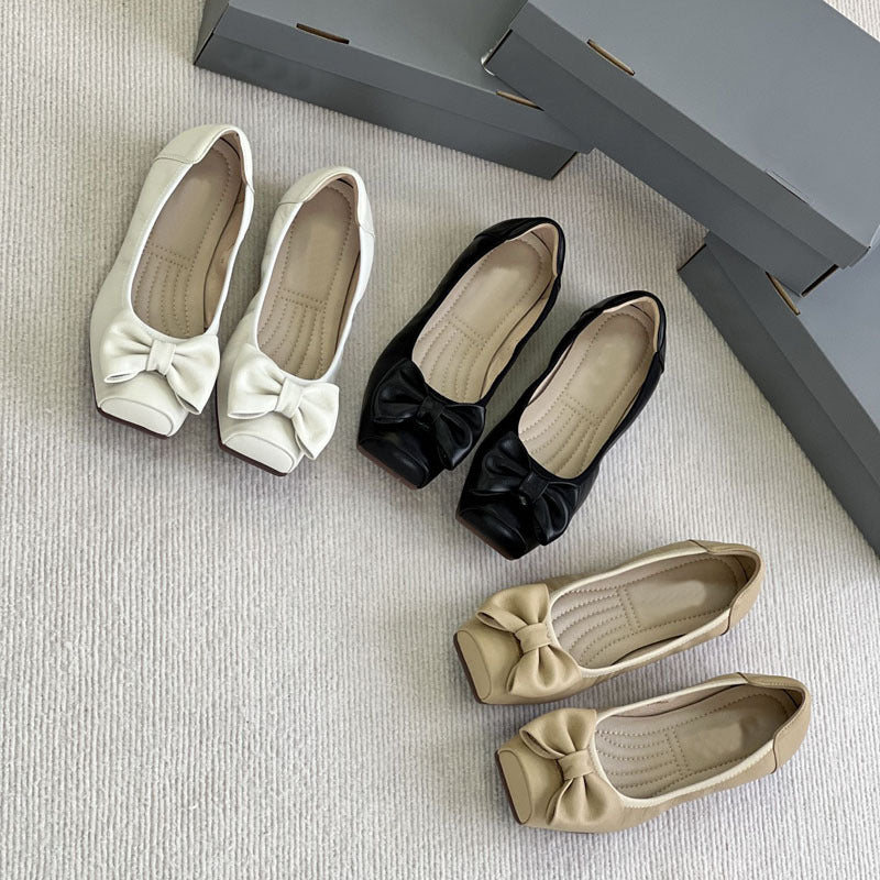Damen Ballerinas mit elegantem Schleifen-Akzent