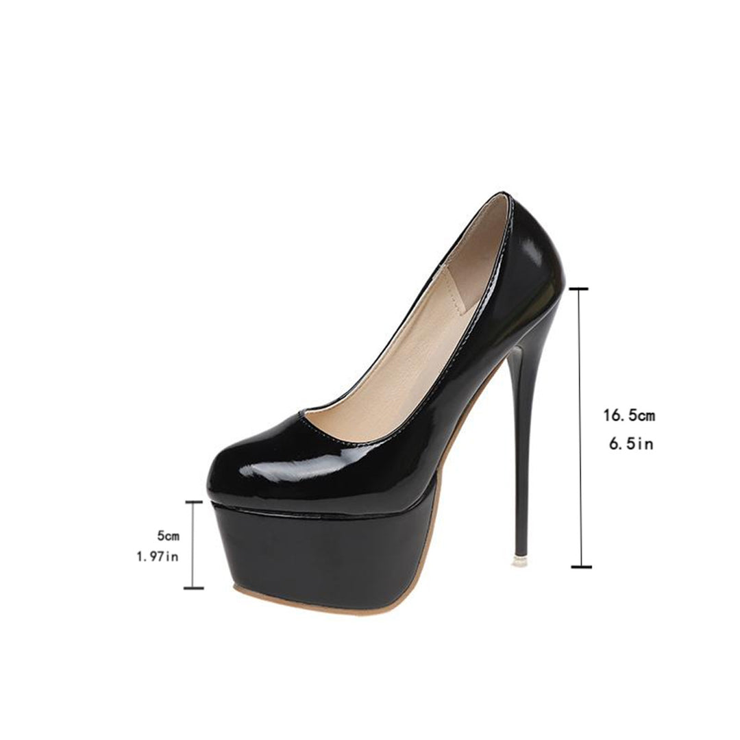 Damen Plateau High Heels R&B