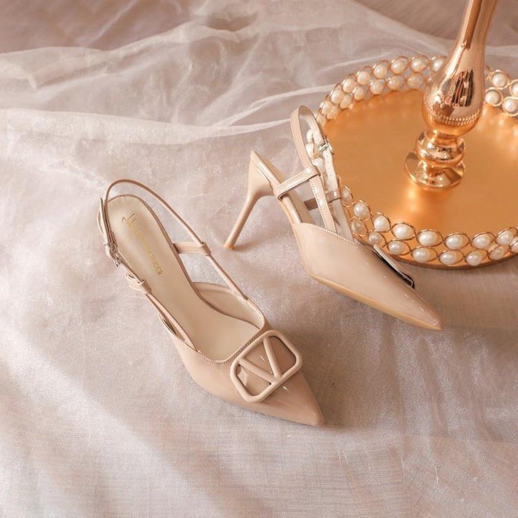 Damen Pumps mit eleganter Schnallen-Applikation R&B