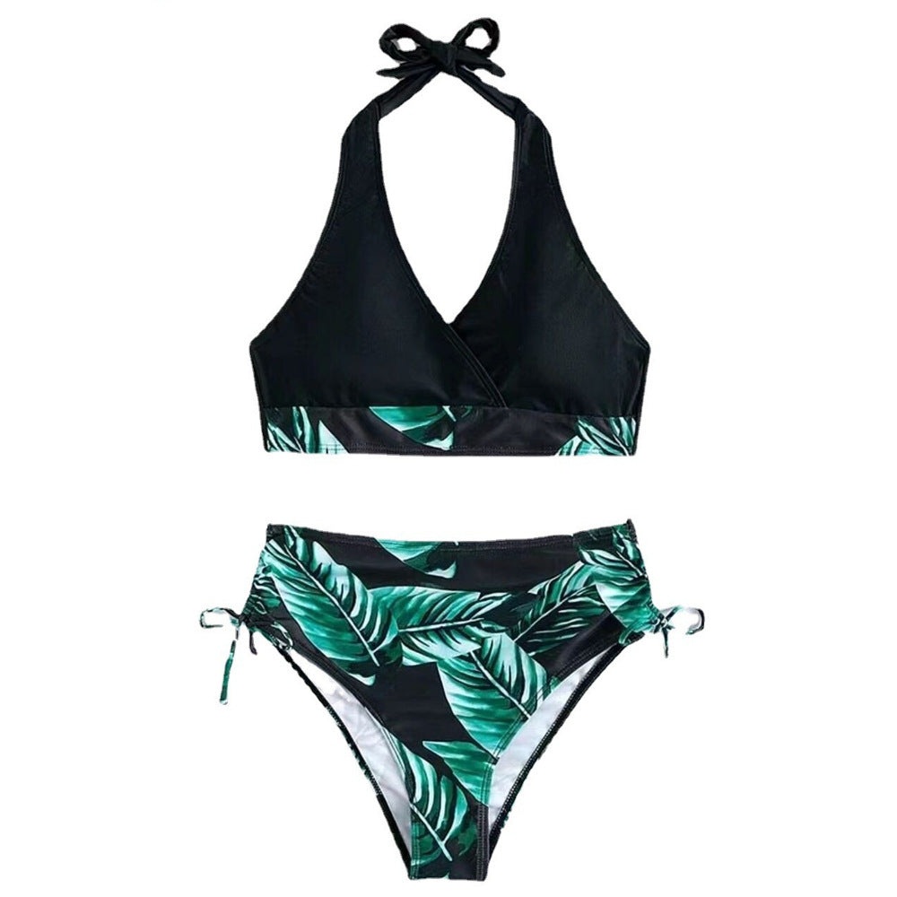 Damen Bikiniset mit raffiniertem Wickeloberteil und verstellbaren Seiten R&B
