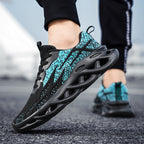 Damen Sportliche Laufschuhe mit atmungsaktiver Stricktechnologie und innovativer Dämpfung R&B