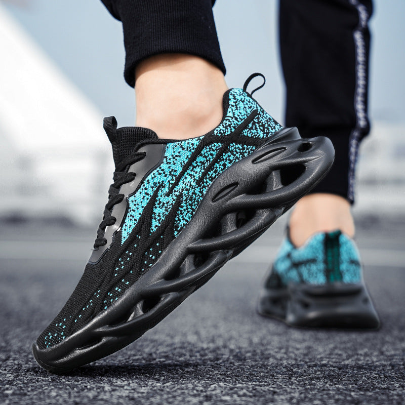 Damen Sportliche Laufschuhe mit atmungsaktiver Stricktechnologie und innovativer Dämpfung R&B