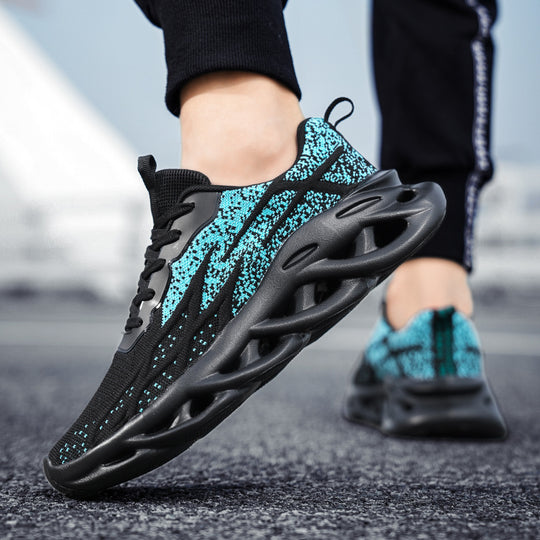Damen Sportliche Laufschuhe mit atmungsaktiver Stricktechnologie und innovativer Dämpfung R&B