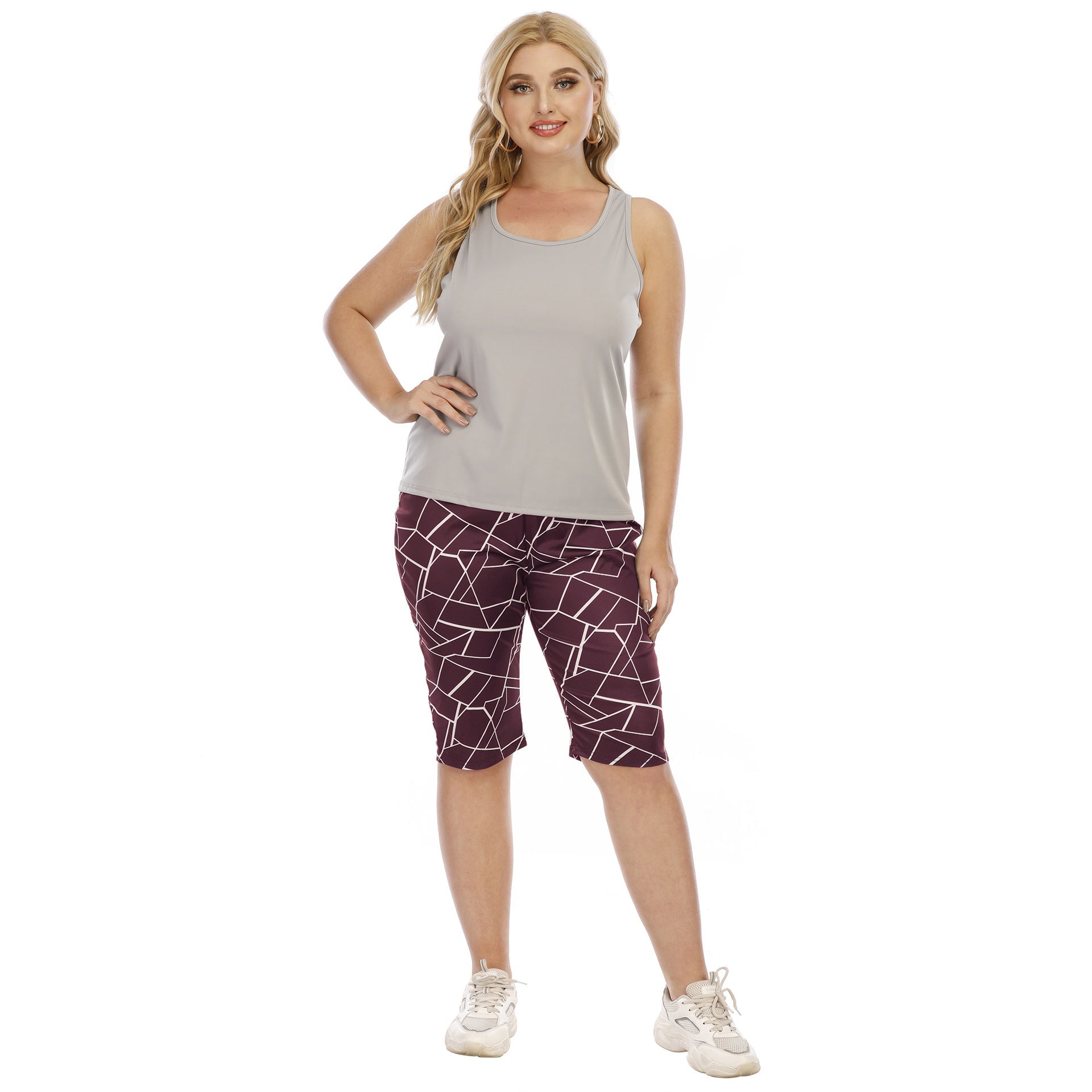 Damen sportliche Radlerhose R&B