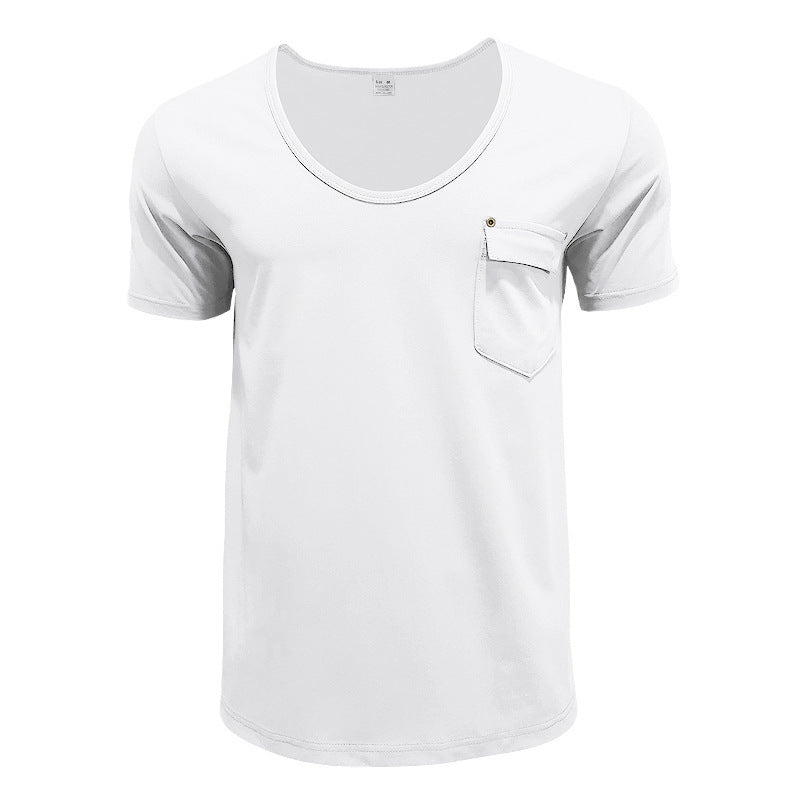 Herren Atmungsaktives T-Shirt mit praktischem Brusttasche R&B