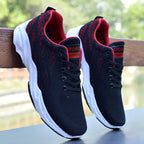 Damen Sportliche Lightweight Sneakers mit atmungsaktivem Mesh-Obermaterial R&B