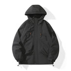 Damen technische Outdoor-Jacke mit verstellbarem Kapuzendesign und praktischen Taschen R&B