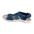 Damen bequeme Riemchen-Sandalen mit ergonomischem Fußbett R&B