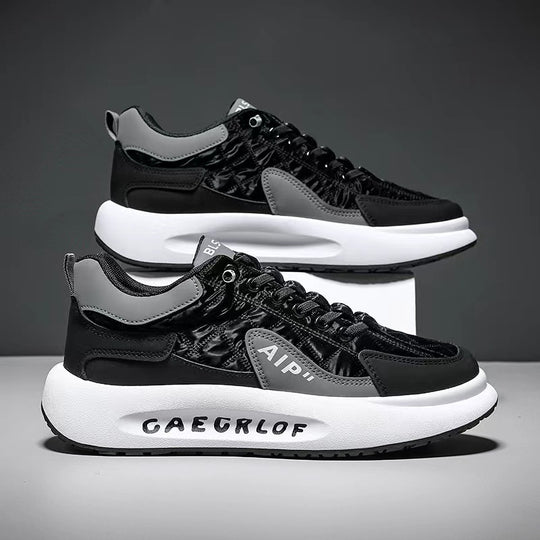 Damen Modische Sneakers mit atmungsaktiver Oberflächenstruktur und flexiblem Sohlenprofil R&B
