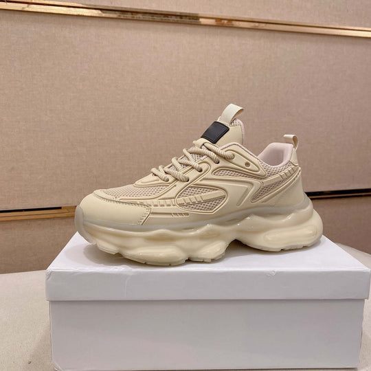 Damen sportliche Sneakers mit maximaler Dämpfung und atmungsaktiver Oberflächenstruktur R&B