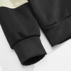 Herren sportlicher Langarm-Polo mit modernem Design und Kontrastärmel R&B