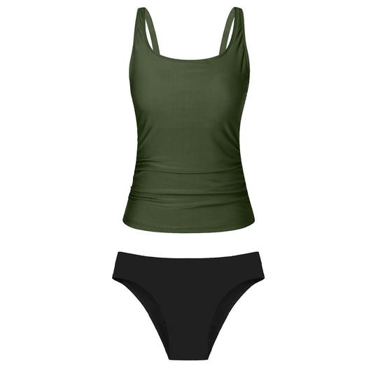 Damen Bikiniset mit floralem Oberteil und klassischem Unterteil R&B