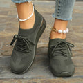 Damen Sportliche Sneaker mit innovativem Strickdesign R&B
