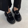 Damen elegante Slipper mit modischer Schnallenverzierung und stabiler Sohle R&B