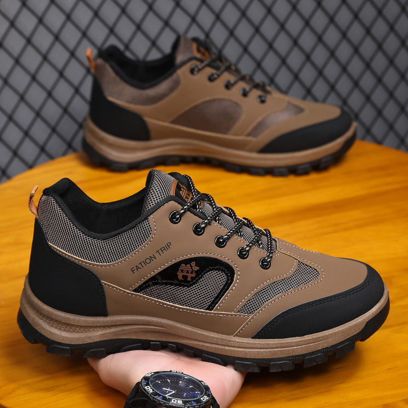 Damen robuste Wander-Trekking-Schuhe mit rutschfester Sohle von R&B