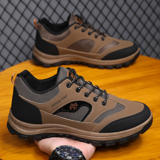Damen robuste Wander-Trekking-Schuhe mit rutschfester Sohle von R&B