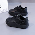 Damen Komfortable Sneaker mit dicker Laufsohle und elegantem Design R&B