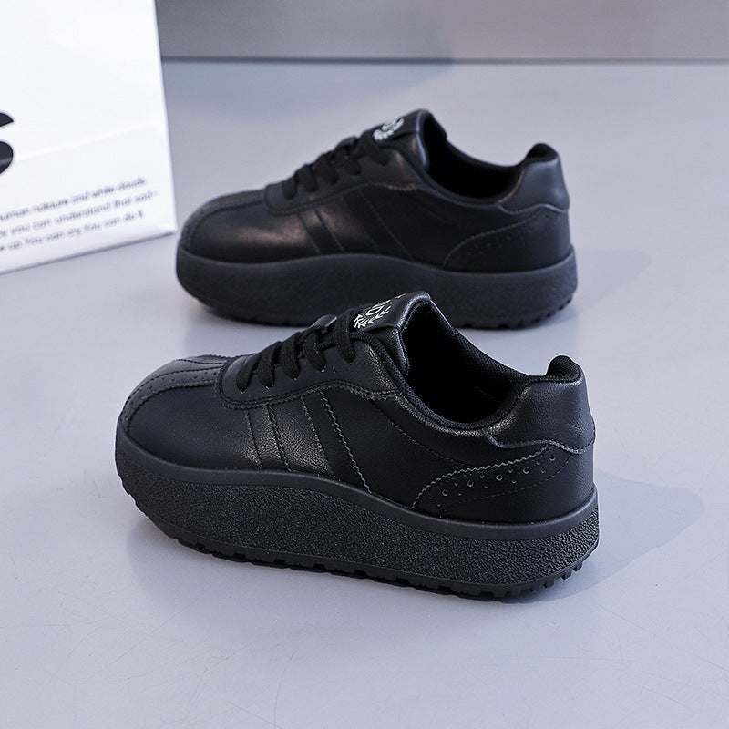 Damen Komfortable Sneaker mit dicker Laufsohle und elegantem Design R&B