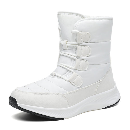 Damen Winterstiefel mit rutschfester Sohle und isolierender Fütterung R&B