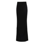 Damen Elegantes Maxirock mit hohem Bund und figurbetonter Silhouette R&B