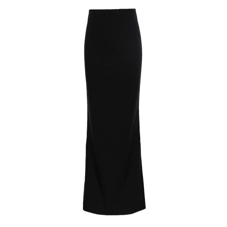 Damen Elegantes Maxirock mit hohem Bund und figurbetonter Silhouette R&B
