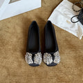 Damen Bequeme Ballerinas mit funkelndem Strassbesatz R&B