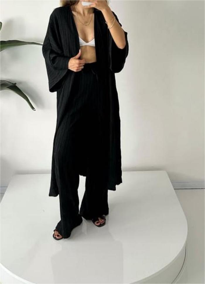 Lässiges Set aus Weste und Hose
