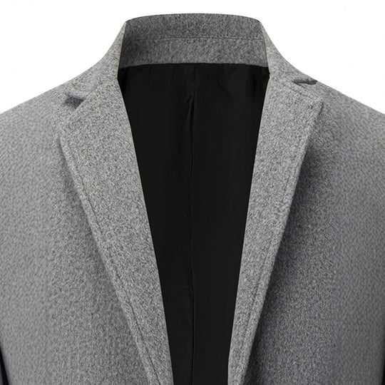Herren eleganter Strickblazer R&B