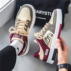 Damen Trendige Freizeitsneaker mit kontrastierendem Obermaterial R&B