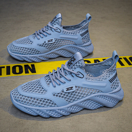 Damen Atmungsaktive Freizeitsneakers mit innovativem Netzdesign und bequemer Dämpfung R&B
