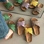 Damen Clogs mit geflochtenem Design und anatomisch geformtem Fußbett R&B