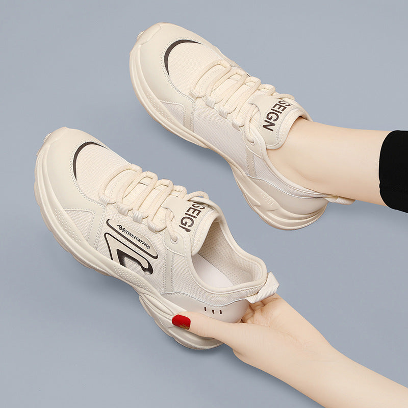 Damen Sportliche und atmungsaktive Lauf-Sneaker mit rutschfester Sohle R&B