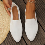 Damen modische Slipper im eleganten Punktmuster R&B