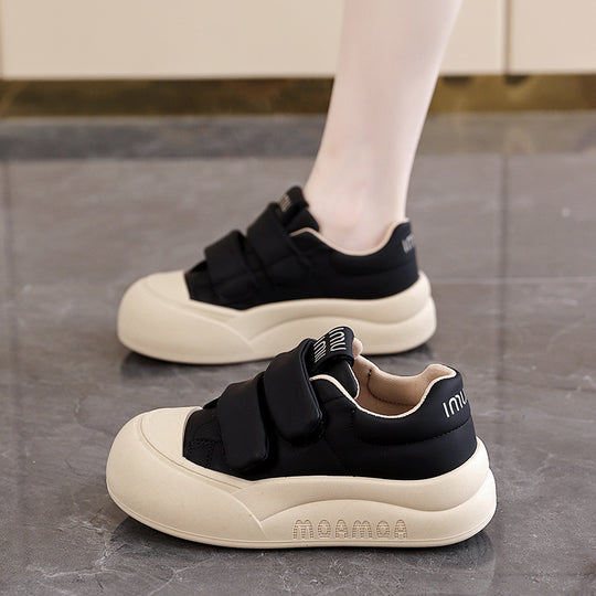 Damen Sneakers mit praktischem Klettverschluss und bequemer dämpfender Sohle R&B