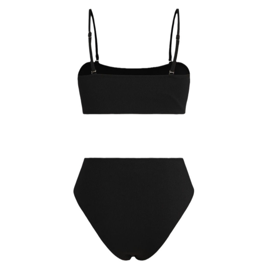 Damen Bikinitop und hochgeschnittene Bikinihose R&B