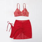Damen Bikiniset mit verspieltem Rock