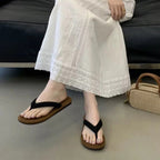 Damen Zehentrenner-Sandalen mit ergonomischem Fußbett und elegantem Riemendesign R&B