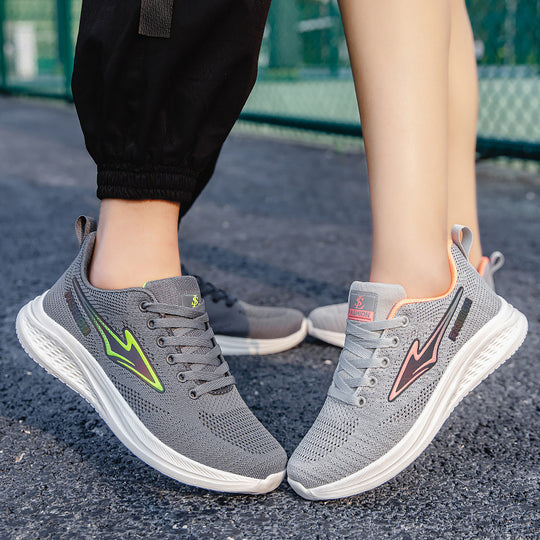 Damen Atmungsaktive Laufschuhe mit rutschfester Laufsohle und flexibler Dämpfungstechnologie R&B