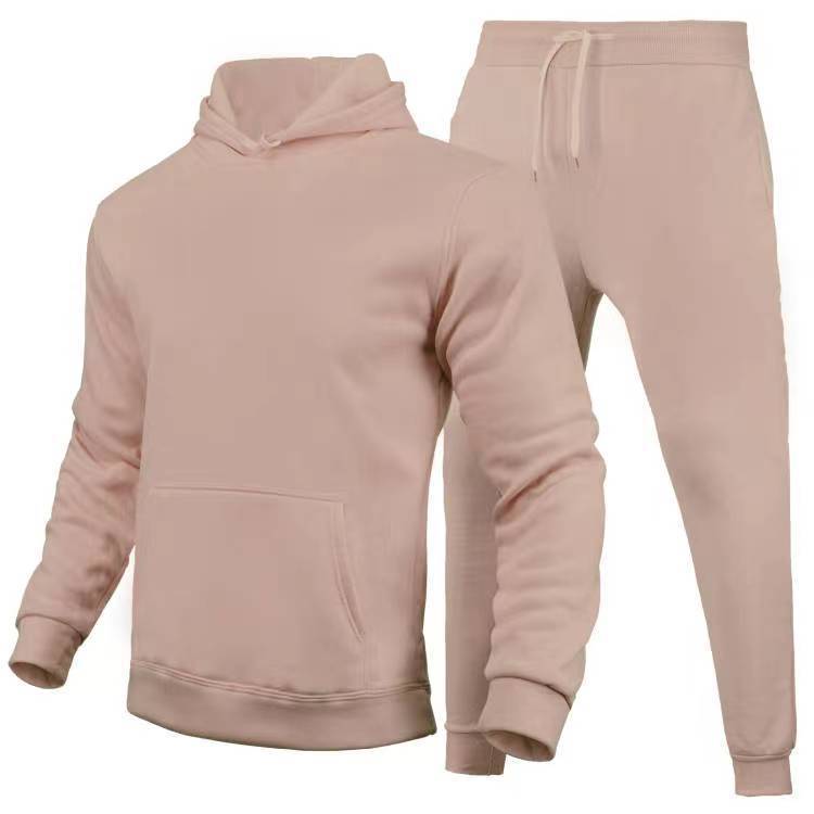 Damen Sportliches Hoodie- und Jogginghose-Set aus hochwertigem Baumwollmix R&B