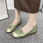Damen elegante Ballerinas mit modischer Schleifenverzierung R&B