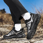 Herren Outdoor-Hiking-Sneaker mit rutschfester Profilsohle und atmungsaktivem Obermaterial