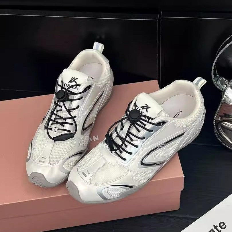 Damen Sportliche Sneakers mit innovativem Schnürsystem und atmungsaktiver Sohle R&B