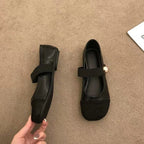Damen Bequeme Ballerinas mit Elegantem Schnallen-Detail R&B