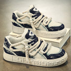 Damen modische Sneaker mit einzigartigem Schnürsystem und hochflexibler Sohle R&B
