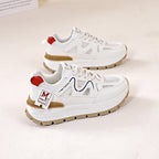 Damen Sportliche Lauf-Sneakers mit atmungsaktiver Mesh-Oberfläche und stabiler Sohle R&B