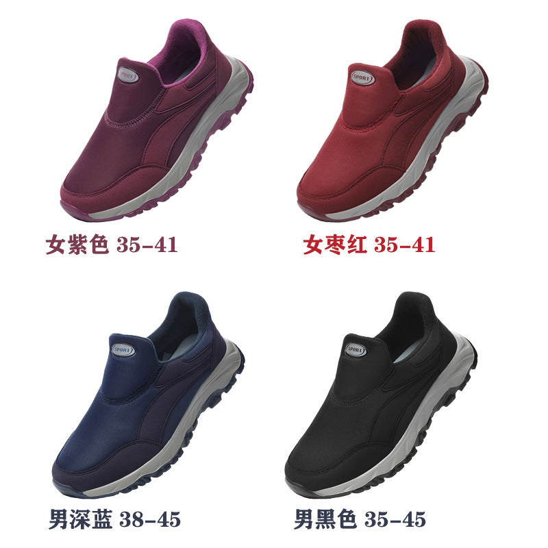 Damen Sportliche Slip-On Sneaker mit dämpfender Sohle und atmungsaktivem Obermaterial R&B